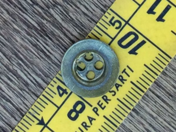 Κουμπί Μεταλλικό | Μπρονζέ | 13mm