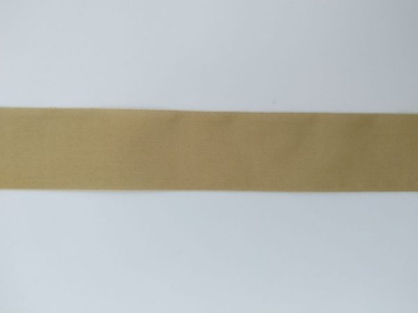 Κορδέλα μπεζ χρυσό με φάρδος 36ΜΜ. Υλικά ραπτικής.