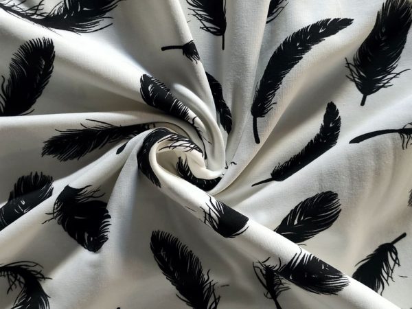 βαμβάκι-λύκρα-βισκόζη-ύφασμα-με-φτερά-aika-fabrics