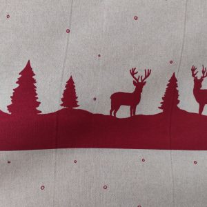 χριστουγενιάτικα-υφάσματα-με-ελάφια-και-έλατα-aika-fabrics
